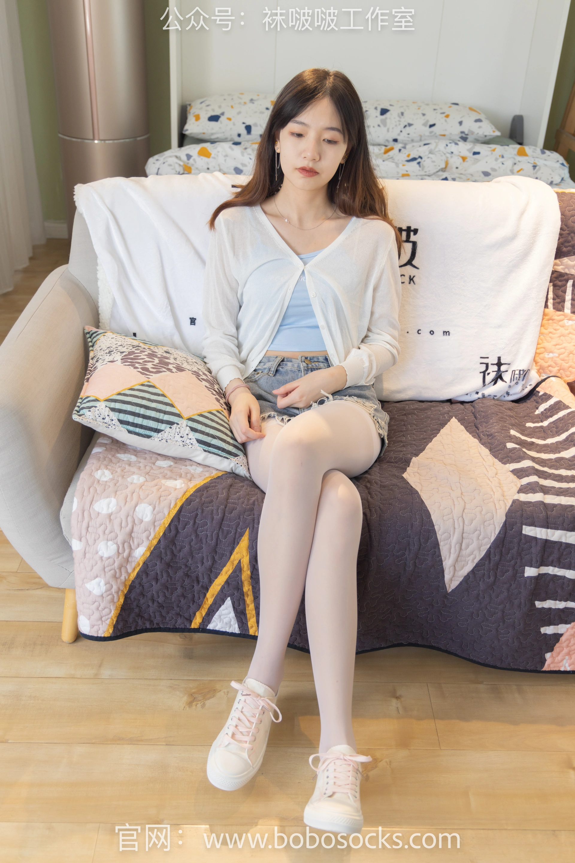 [BoBoSocks袜啵啵]NO.102 小甜豆-板鞋、白丝 2