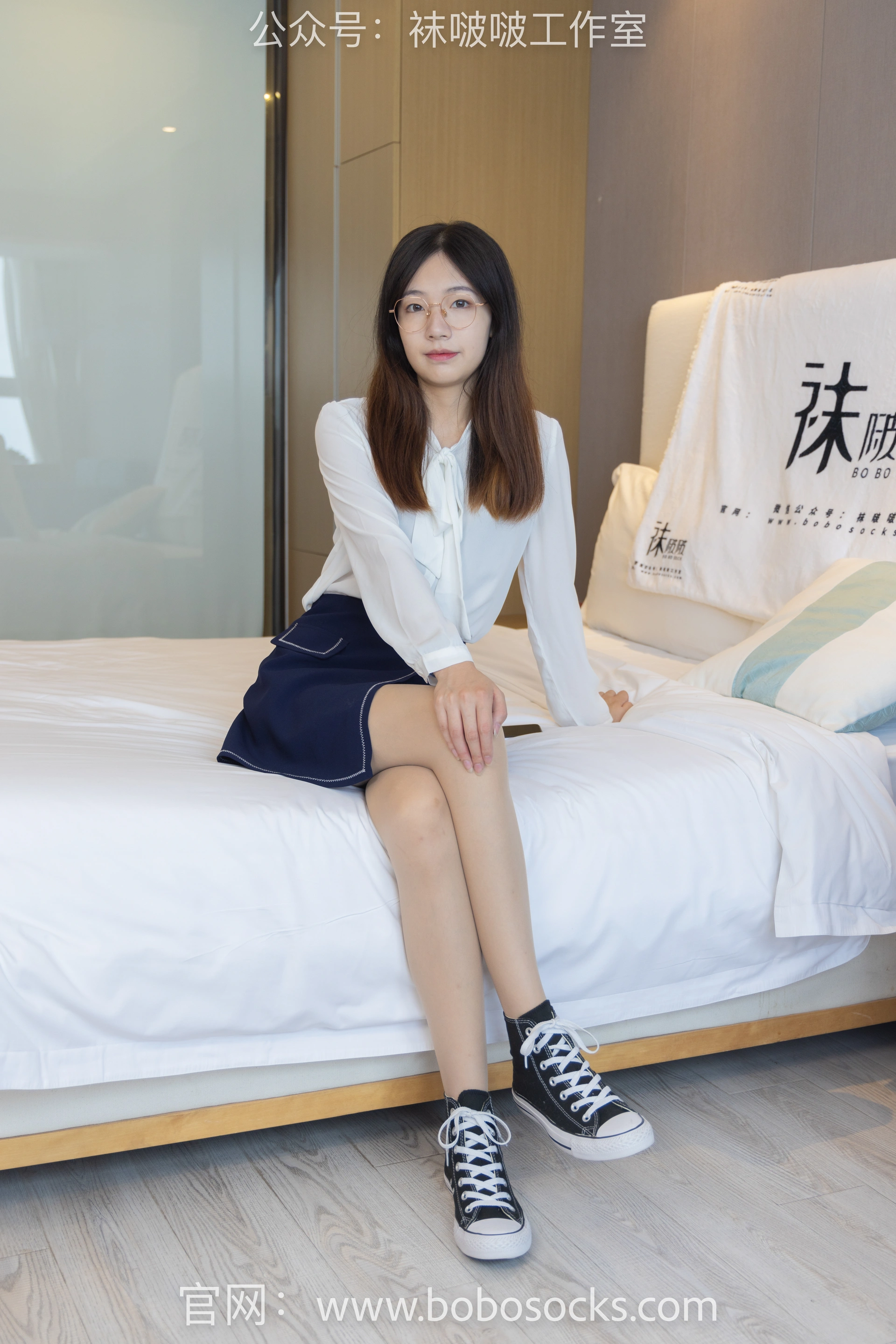 [BoBoSocks袜啵啵]NO.114 小甜豆-高跟鞋、帆布鞋、肉丝、厚黑丝 2